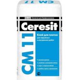 Клей плиточный для внутренних и наружных работ Ceresit CM 11 25 кг Ceresit