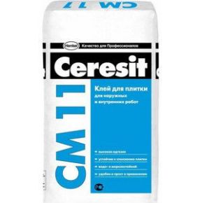 Клей плиточный для внутренних и наружных работ Ceresit CM 11 25 кг Ceresit